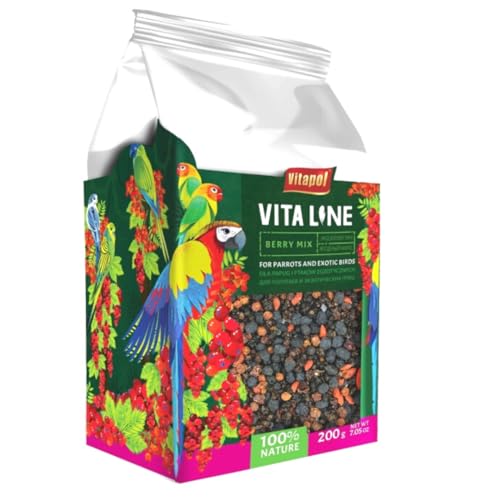 Vitapol VITALINE - Beerenmischung für alle Papageien 200g von PARROTPLANET.PL