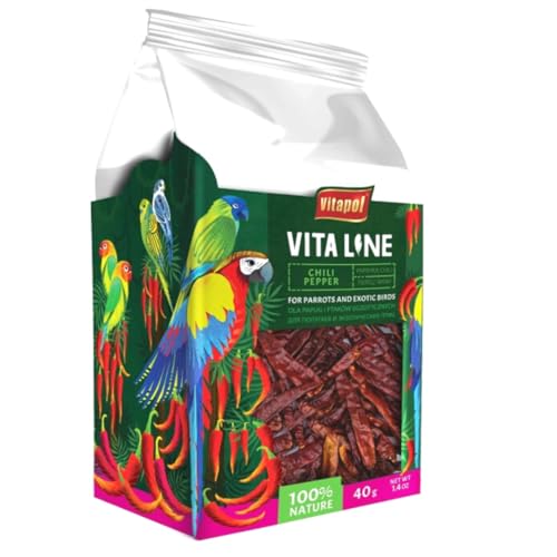 Vitapol VITALINE - Chili-Pfeffer für alle Papageien 40g von PARROTPLANET.PL