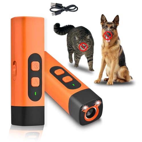 PASLFC Antibell Ultraschall Gerät Hunde, Hundeabwehr Ultraschall, Anti Bell Gerät Hunde, Dreigang-Frequenzumwandlung, Anti Bell Ultraschall, Ultraschall Hundegebell, Antibell für Hunde (Einzelkern) von PASLFC