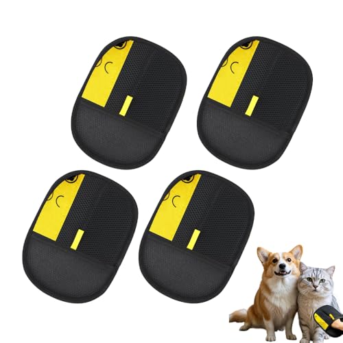 PASLFC 4 Stück Tierhaarentferner Handschuh Doppelseitige,Fell Magnet Handschuh Wiederverwendbare,Handschuh Tierhaarentfernung,Pet Hair Remover Glove,Katzenhaarentferner Handschuh für Katzen und Hunde PASLFC 4 Stück Tierhaarentferner Handschuh Doppelseitige,Fell Magnet Handschuh Wiederverwendbare,Handschuh Tierhaarentfernung,Pet Hair Remover Glove,Katzenhaarentferner Handschuh für Katzen und Hunde von PASLFC