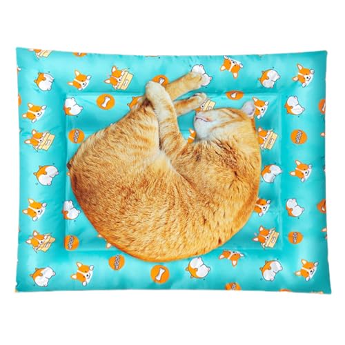 Hunde Kühlmatte - Waschbar Sommer Kühlmatte - Sommer Pad Eismatte Kühldecke Kissen Sommer Cool Down Katze Hund Kissen Pad Waschbar Sommer Kühlmatte von PASSI