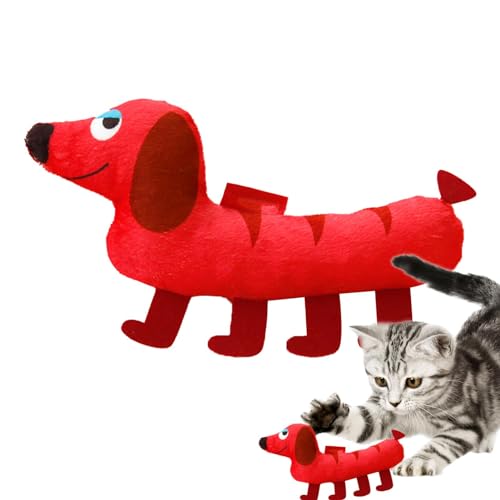 PASSI Katzenspielzeug mit Katzenminze,Katzenspielzeug mit Katzenminze | Kauspielzeug für Katzen,Weiches Katzen-Kauspielzeug in Krokodil-Dackel-Form, interaktives Kätzchen-Übungsspielzeug für PASSI Katzenspielzeug mit Katzenminze,Katzenspielzeug mit Katzenminze | Kauspielzeug für Katzen,Weiches Katzen-Kauspielzeug in Krokodil-Dackel-Form, interaktives Kätzchen-Übungsspielzeug für von PASSI