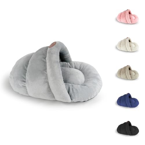 PATAM Hundebett für Katzen und kleine Hunde – waschbares Haustierkissen mit Rutschfester Unterseite – Buddy Grau, 49,5 x 40,6 x 18 cm PATAM Hundebett für Katzen und kleine Hunde – waschbares Haustierkissen mit Rutschfester Unterseite – Buddy Grau, 49,5 x 40,6 x 18 cm von PATAM