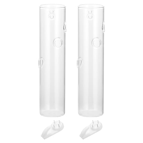 PATIKIL Wand Vasen für Blumen 2Stk Pflanzgefäße Hängende Glas Terrarien Anzucht Station für Zuhause Dekoration Einweihung Geschenke PATIKIL Wand Vasen für Blumen 2Stk Pflanzgefäße Hängende Glas Terrarien Anzucht Station für Zuhause Dekoration Einweihung Geschenke von PATIKIL
