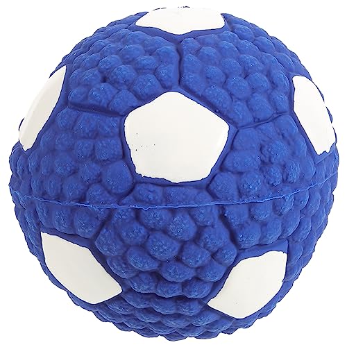 PATKAW Spielzeug Für Haustiere Beißball Für Welpen Hundeball 9 5 cm Quietschender Ball Für Kleine Hunde Unzerstörbarer Hund Interaktiver Ball Fußball Für Hunde Für Haustiere von PATKAW
