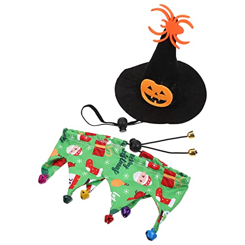 PATKAW 1 Satz Halloween-Hut Halloween-kostüme Für Haustiere Hexenkostüm Für Damen Halloween-Party-Haustier-Kopfbedeckung Katzenkopfbedeckung Kopfbedeckung Hut Kürbis Kätzchen Stoff von PATKAW