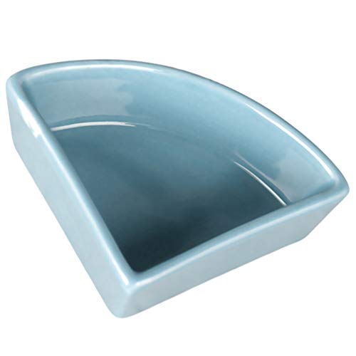PATKAW Hamster Ecktoilette Keramikschale Lebensmittelschale Keramik Tier Feeder Schüssel Wasserbeckenschalenbeh?lter für B?rtige Blau Hamsterschalen Gericht Unterschlupf Hamster Ecktoilette Rodiept PATKAW Hamster Ecktoilette Keramikschale Lebensmittelschale Keramik Tier Feeder Schüssel Wasserbeckenschalenbeh?lter für B?rtige Blau Hamsterschalen Gericht Unterschlupf Hamster Ecktoilette Rodiept von PATKAW