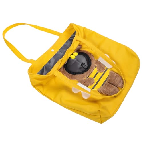 PATKAW Tragbare Haustiertasche Reisezubehör Für Haustiere Atmungsaktive Katzentragetaschen Kleine Transportbox Für Katzen Tragbarer Welpenträger Segeltuch Handtasche Modellieren Reisen von PATKAW