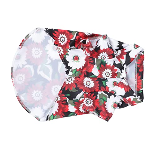 PATKAW Welpe Pet Summer T- Shirts Hawaiian Dog Shirt Cotton Pet Shirt Hawaiian Party Clothes for Small Medium Large Pets Dogs Clothes- Red- XXL Welpenkleidung Für Mädchen von PATKAW