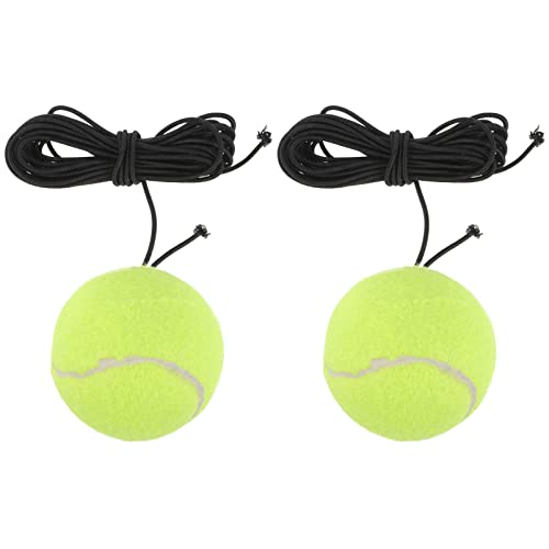 PATKAW Tennisball, Hundespielzeug, aus Gummi, interaktiver Hundeball, Belohnung und Trainingsball, für Hunde, Spielen, Apportieren, Start und Wurf, 2 Stück von PATKAW