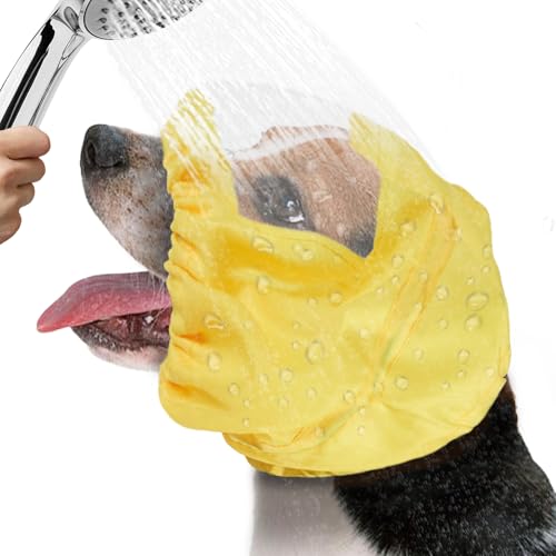 PATTEPOINT Verstellbare Hundeohrabdeckungen für die Badewanne, sichtbare Duschhaube, wasserdicht, Hundeohrenschutz für die Badewanne, Augen- und Ohrenschutzabdeckung PATTEPOINT Verstellbare Hundeohrabdeckungen für die Badewanne, sichtbare Duschhaube, wasserdicht, Hundeohrenschutz für die Badewanne, Augen- und Ohrenschutzabdeckung von PATTEPOINT