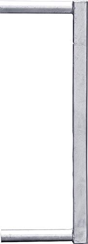 PATURA KG Abschlussrohr 60x60 für Fressgitter f. Schnellverschluss TS und Anschraubt. mit Einschub 51 mm von PATURA KG