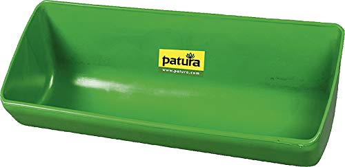 PATURA KG Kunststoff-Langtrog, 13 Liter, grün zum Anschrauben von PATURA KG