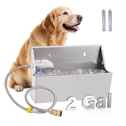 PAUQEWIE Automatischer Wassernapfspender für Hunde, automatische Befüllung, Hundebewässerung, Outdoor, Vieh, Trinkfutterstation für große Rassen, Hunde, Huhn, Katze, Pferd, Geflügel, Bauernhof, Tier PAUQEWIE Automatischer Wassernapfspender für Hunde, automatische Befüllung, Hundebewässerung, Outdoor, Vieh, Trinkfutterstation für große Rassen, Hunde, Huhn, Katze, Pferd, Geflügel, Bauernhof, Tier von PAUQRWIE