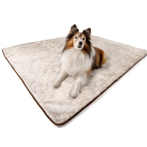 PAW BRANDS PupProtector wasserdichte Hundedecke – weicher Plüsch-Überwurf schützt Bett, Couch oder Auto vor verschütteten Flüssigkeiten, Flecken, Kratzern oder Haustierfell – maschinenwaschbar (weiß) PAW BRANDS PupProtector wasserdichte Hundedecke – weicher Plüsch-Überwurf schützt Bett, Couch oder Auto vor verschütteten Flüssigkeiten, Flecken, Kratzern oder Haustierfell – maschinenwaschbar (weiß) von PAW BRANDS