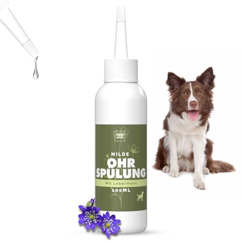 PAW WOW Natürliche Hund-Ohrenspülung 100ml | sanfte Tiefenreinigung & Geruchsschutz mit Lebermoos, Zistrose, Ringelblumen & Schwarzkümmel | 100% natürlich ohne künstliche Zusatzstoffe PAW WOW Natürliche Hund-Ohrenspülung 100ml | sanfte Tiefenreinigung & Geruchsschutz mit Lebermoos, Zistrose, Ringelblumen & Schwarzkümmel | 100% natürlich ohne künstliche Zusatzstoffe von PAW WOW