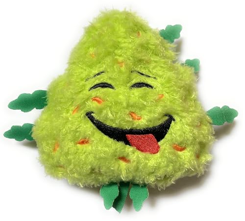 My Name is Bud, lustiges Quietsch-Hundespielzeug, niedlicher gefüllter Parodie Topf Nug, Cooles Plüsch, 420, Geschenk für Haustiere und ihre Besitzer, Größe für Welpen und kleine, mittelgroße und My Name is Bud, lustiges Quietsch-Hundespielzeug, niedlicher gefüllter Parodie Topf Nug, Cooles Plüsch, 420, Geschenk für Haustiere und ihre Besitzer, Größe für Welpen und kleine, mittelgroße und von PAW:20