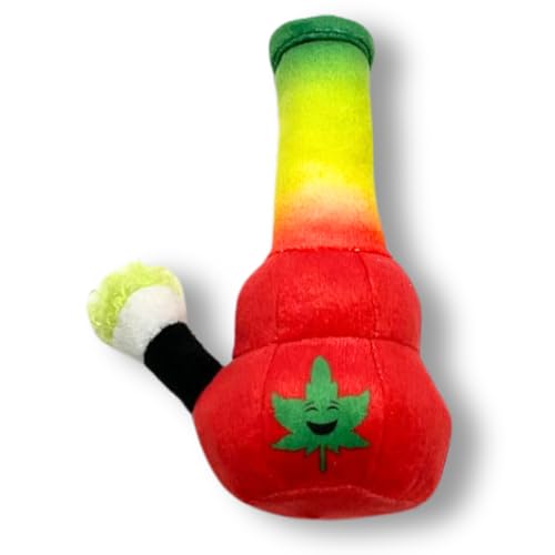 My Name is Lil Bo da Bong, lustiges Katzenminze-Unkraut-Thema, Katzenspielzeug, niedliche gefüllte Parodie Rasta-Topfbong, cooles Plüsch-420-Geschenk für Katzen und Kätzchen, zum Spielen und als My Name is Lil Bo da Bong, lustiges Katzenminze-Unkraut-Thema, Katzenspielzeug, niedliche gefüllte Parodie Rasta-Topfbong, cooles Plüsch-420-Geschenk für Katzen und Kätzchen, zum Spielen und als von PAW:20