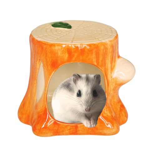 PAWCHEE Natürliches Baumstumpfversteck für Hamster - Keramik Kleintierhöhle Lebensraum Kaufest Dekor PAWCHEE Natürliches Baumstumpfversteck für Hamster - Keramik Kleintierhöhle Lebensraum Kaufest Dekor von PAWCHEE