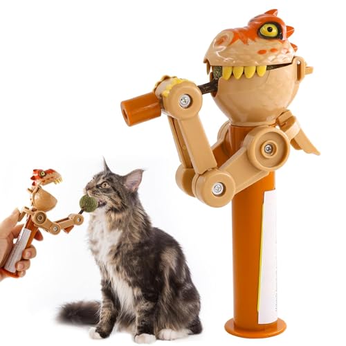 PAWCHIE Katzenminze Ball Drehbare, Katzenminze Spielzeug Wandroller für Katze, Katzenspielzeug Essbar mit Katzen Minze, Catnip Ball Toy von PAWCHIE