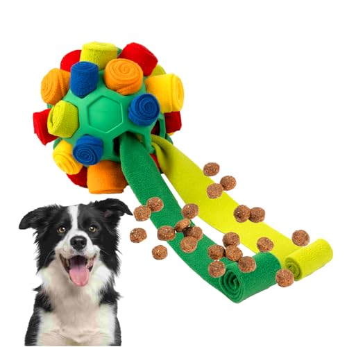 PAWISE Schnüffelball für Hunde, Schnüffel-Leckerli-Puzzle-Spielzeug, Hund Schnüffelball & langsamer Feeder, Anreicherungsspielzeug für geistige Stimulation, maschinenwaschbar, für kleine mittelgroße PAWISE Schnüffelball für Hunde, Schnüffel-Leckerli-Puzzle-Spielzeug, Hund Schnüffelball & langsamer Feeder, Anreicherungsspielzeug für geistige Stimulation, maschinenwaschbar, für kleine mittelgroße von PAWISE