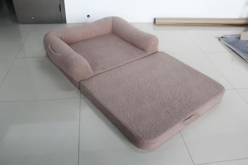 Premium Hundebett, faltbar, Mandelbraun, Größe XXL von PAWLALA