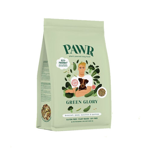 PAWR Green Glory Pflanzliches Hundefutter - 3x 750 gram von PAWR
