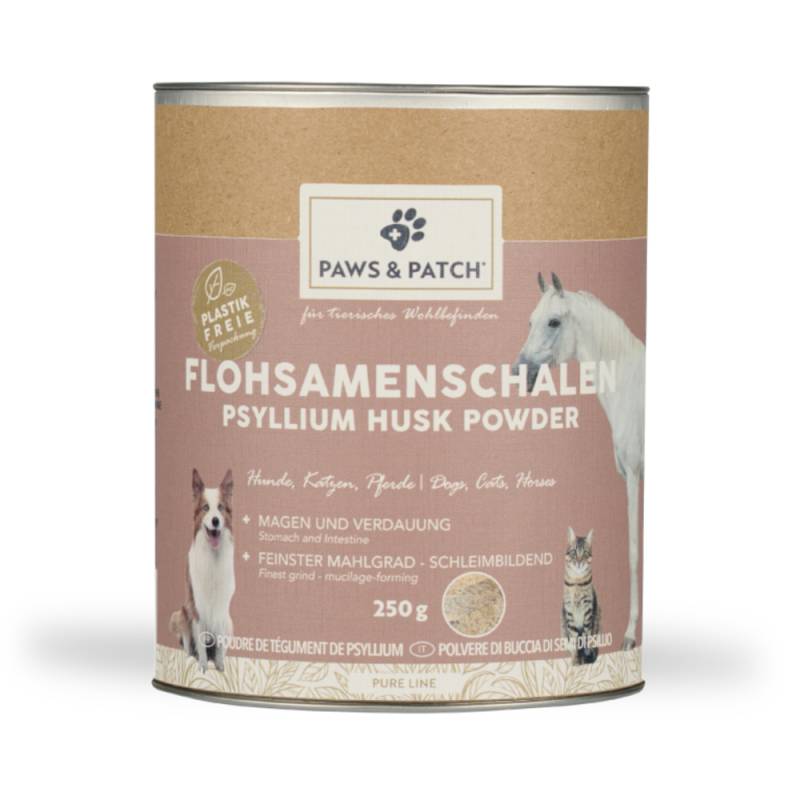 PAWS & PATCH Flohsamenschalen Pulver - 250 g von PAWS & PATCH
