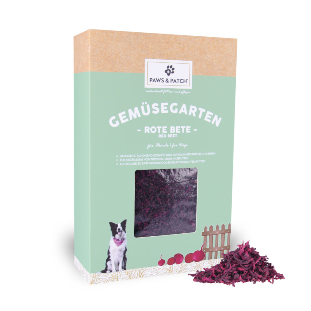 PAWS & PATCH Gemüsegarten Rote Bete Streifen - 400 g PAWS & PATCH Gemüsegarten Rote Bete Streifen - 400 g von PAWS & PATCH