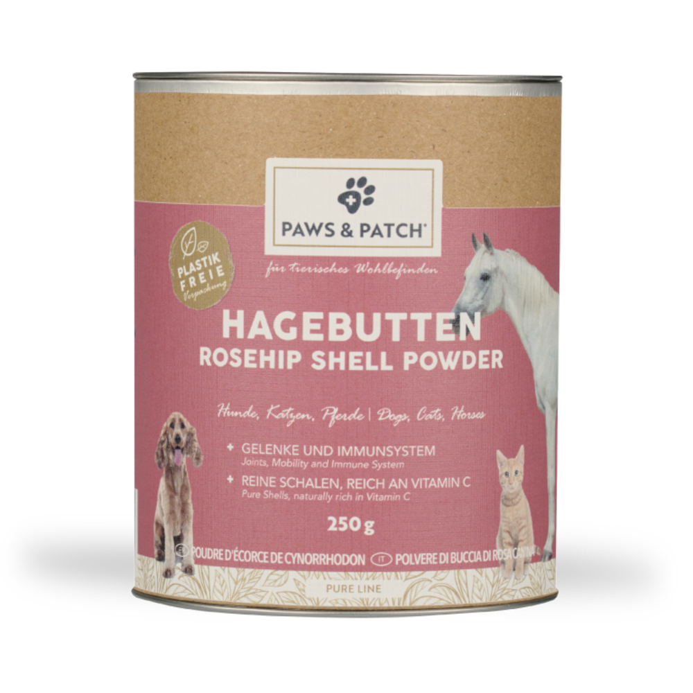 PAWS & PATCH Hagebuttenschalen Pulver - 250 g von PAWS & PATCH