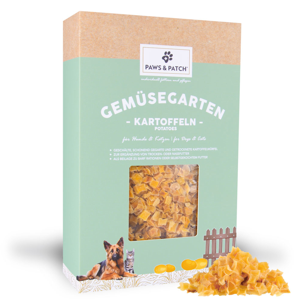 PAWS & PATCH Kartoffelwürfel - Sparpaket 2 x 900 g PAWS & PATCH Kartoffelwürfel - Sparpaket 2 x 900 g von PAWS & PATCH