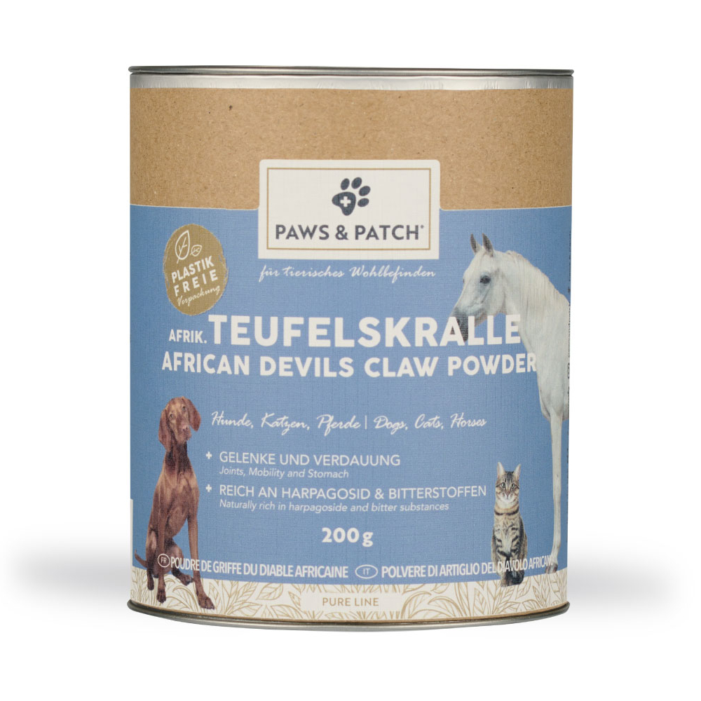 PAWS & PATCH Teufelskralle Pulver - 200 g von PAWS & PATCH