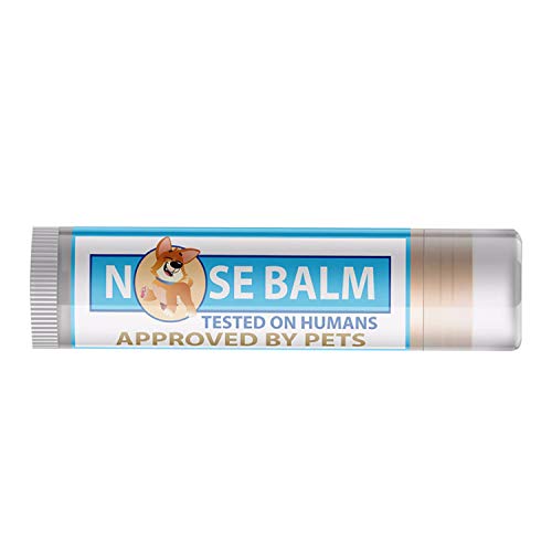 PAWTITAS Hund Nasenbalsam Reisegröße Vegan Feuchtigkeitscreme für die Nase Ihres Haustieres Bio Balsam Heilung für die Nase 0,15 OZ 4,5 ML von PAWTITAS