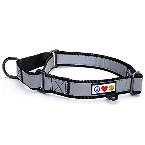 Pawtitas Martingale Hundehalsband Welpenhalsband Reflektierendes Hundehalsband Trainingshalsband für Hunde Erziehungshalsband für Hunde Mittel Hundehalsband Schwarz Hundehalsband Pawtitas Martingale Hundehalsband Welpenhalsband Reflektierendes Hundehalsband Trainingshalsband für Hunde Erziehungshalsband für Hunde Mittel Hundehalsband Schwarz Hundehalsband von PAWTITAS