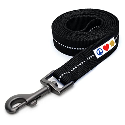 Pawtitas Hundeleine 1.8 M Leine Reflektierende Welpenleine Griff Hundeleine Hundetraining Leine für Hunde Hundeleine Große Hunde/Hundeleine Mittelgroße Hunde Lasches Schwarz Hundeleine Pawtitas Hundeleine 1.8 M Leine Reflektierende Welpenleine Griff Hundeleine Hundetraining Leine für Hunde Hundeleine Große Hunde/Hundeleine Mittelgroße Hunde Lasches Schwarz Hundeleine von PAWTITAS