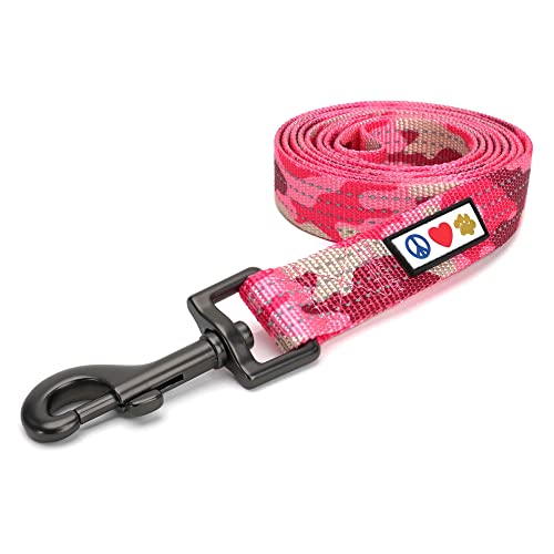 Pawtitas Hundeleine 1.8 M Leine Reflektierende Welpenleine bequemer Griff Hundeleine Hundetraining Leine für Hunde Hundeleine Große Hunde/Hundeleine Mittelgroße Hunde Lasches Tarnrosa Hundeleine Pawtitas Hundeleine 1.8 M Leine Reflektierende Welpenleine bequemer Griff Hundeleine Hundetraining Leine für Hunde Hundeleine Große Hunde/Hundeleine Mittelgroße Hunde Lasches Tarnrosa Hundeleine von PAWTITAS