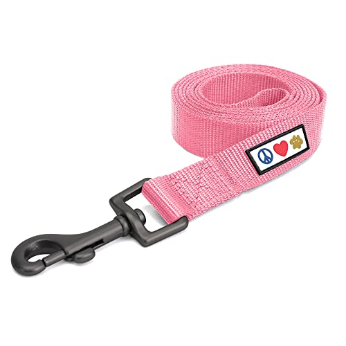 Pawtitas Hundeleine 1.8 M Leine Feste Farbe Welpenleine bequemer Griff Hundeleine Hundetraining Leine für Hunde Hundeleine Große Hunde Hundeleine Mittelgroße Hunde Millennial Rosa Hundeleine von PAWTITAS