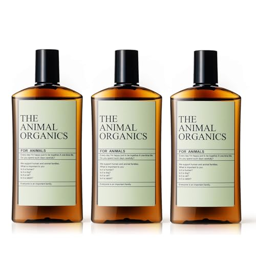 THE ANIMAL ORGANICS Ohrenpflege für Hunde & Katzen – 100 ml * 3PCS sanfte Reinigungslösung mit pflanzlichen Inhaltsstoffen – Für empfindliche Ohren & regelmäßige Pflege【Hergestellt in Japan】 von PAWZ Road
