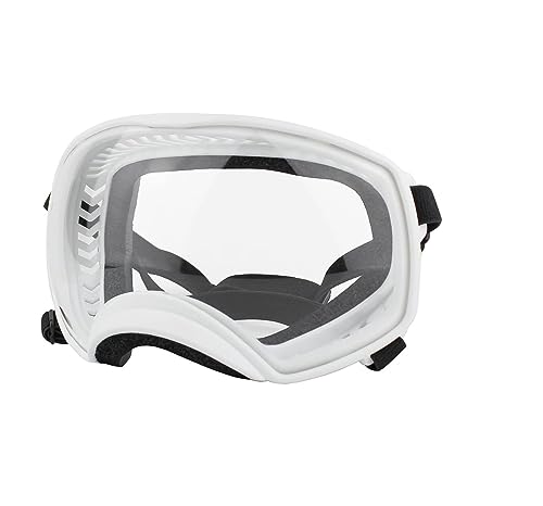 HOOBN Interessanter Haustierhut, mittelgroße und große Hundesport-Sonnenbrille, Augenmuscheln, winddicht, Outdoor-Brille für mittelgroße und große Hunde, Katzen- und Hundebekleidung (Farbe: Weiß) von PAXTOR