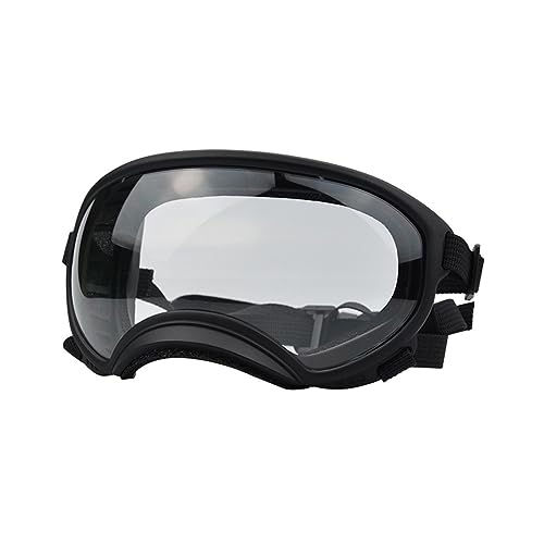 Interessante Haustierhut, Hundesonnenbrille, Hundebrille mit verstellbarem Riemen, winddicht, geeignet für mittelgroße und große Hunde, Haustierbrillen, Katzen- und Hundebekleidung (Farbe: ATUBAN02) von PAXTOR