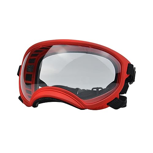 Interessante Haustierhut, Hundesonnenbrille, Hundebrille mit verstellbarem Riemen, winddicht, geeignet für mittelgroße und große Hunde, Haustierbrillen, Katzen- und Hundebekleidung (Farbe: ATUBAN11) von PAXTOR