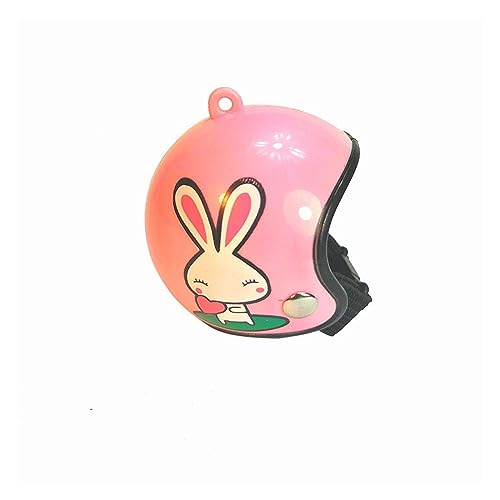 Interessante Haustiermütze, 1 Stück, Hühnerhelm, kleiner harter Helm, Vogel, Ente, Haustierhut, Kopfbedeckung, Hühnerkopfdekoration, kleine Haustiere, Katzen- und Hundebekleidung (Farbe: Rosa) von PAXTOR