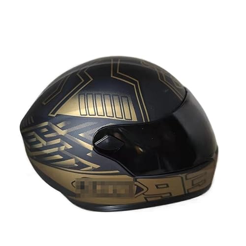 Interessante Haustiermütze, Haustierhelme, Hundehelm, Outdoor-Kopf, sicherer Hut, Motorradhelm, dekorative Haustier-Foto-Requisiten, Zubehör, Katzen- und Hundebekleidung (Farbe: ShOEI Golden Ameisen) von PAXTOR