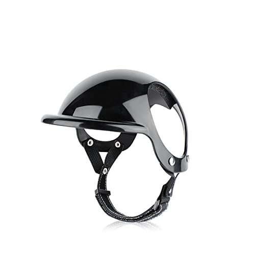 Interessante Haustiermütze, Hundehelm und Schutzbrille - Schutz für Hunde, Sonnenbrille, Haustierhut, Motorradhelme, passend für Welpen, Reiten, Katzen und Hundebekleidung (Farbe: L Hut) von PAXTOR