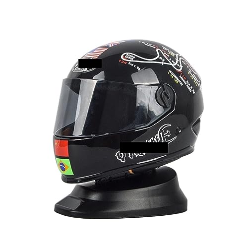 Interessante Haustiermütze für Hunde, cooler Helm-et Katzen-Out-Schutzmaske, Helm-et Spielzeug, Trend Katze im Hut, Hundeschal und Mütze, Hundemütze, Katzen- und Hundebekleidung (Farbe: mit Ständer) von PAXTOR