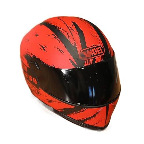 Interessanter Haustierhut, Haustierhelm, Hundehelm, Outdoor-Kopf, sicherer Hut, Motorradhelm, dekorative Haustier-Foto-Requisiten, Zubehör, Katzen- und Hundebekleidung (Farbe: Shoei-schwarze Rune) von PAXTOR
