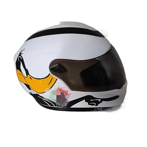 Interessanter Haustierhut, Katzen- und Hunde-Outdoor-Helm, Motorrad-Rücksitz, MMini-Helm, Dekoration, kleines Haustier, Tragezubehör, Katzen- und Hundebekleidung (Farbe: 12 V) von PAXTOR