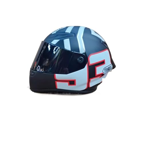 Interessanter Haustierhut für kleine Haustiere, Motorradhelm, Katze, Hund, Welpe, MMini-Helm, Vollgesichts-Motorradhelm, Kopfschutz für den Außenbereich, Schutzhelm, Katzen- und Hundebekleidung (Farbe von PAXTOR