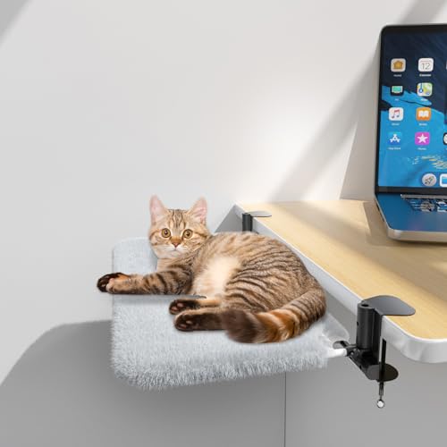 PCYIS Katzen-Schreibtischbett, das ideale Katzenbett für Ihren Schreibtisch, doppelseitiges Betttuch-Design, geeignet für alle Jahreszeiten, passt perfekt auf den Schreibtisch, bequem und stabil, PCYIS Katzen-Schreibtischbett, das ideale Katzenbett für Ihren Schreibtisch, doppelseitiges Betttuch-Design, geeignet für alle Jahreszeiten, passt perfekt auf den Schreibtisch, bequem und stabil, von PCYIS