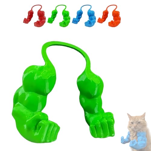 PDDBKTEI Katze Arm Wackeln, Muskelarme für Katzen, Kreatives TierkostüM, Ideal als FotozubehöR, Einfach Anzulegen/Abzunehmen, ErmöGlicht UneingeschräNkte Bewegungsfreiheit PDDBKTEI Katze Arm Wackeln, Muskelarme für Katzen, Kreatives TierkostüM, Ideal als FotozubehöR, Einfach Anzulegen/Abzunehmen, ErmöGlicht UneingeschräNkte Bewegungsfreiheit von PDDBKTEI